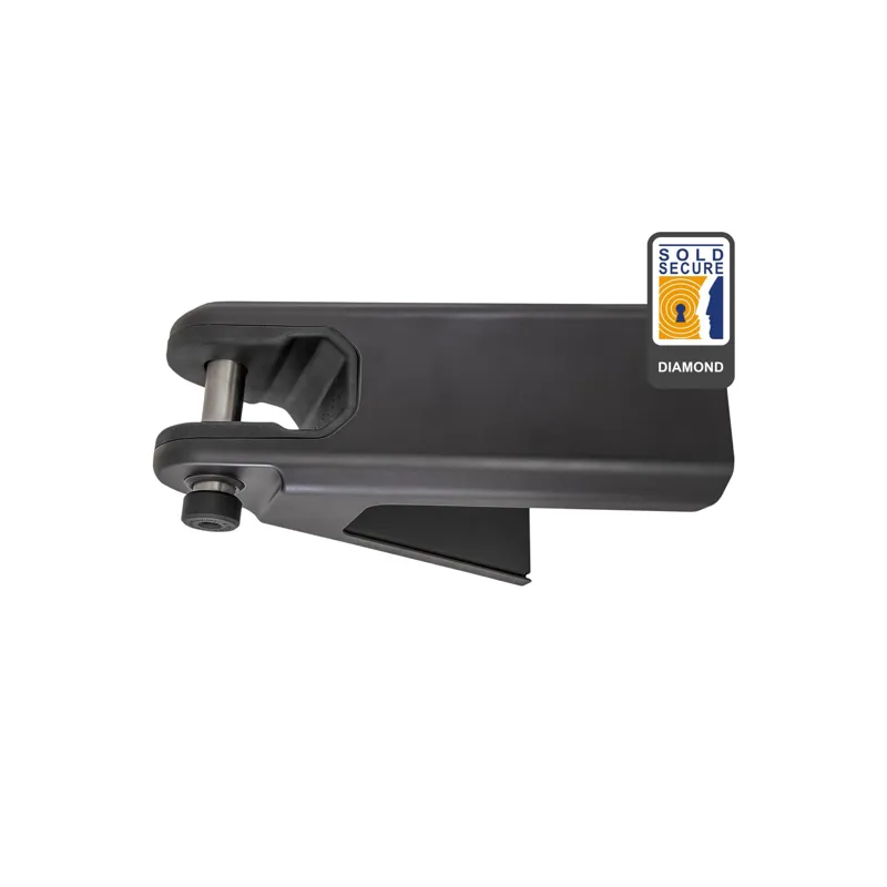 Hiplok Airlok Wall Mounted Lock/Hanger in Black